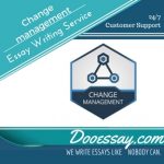 Change management essay writing service
