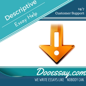 Help writing descriptive essay