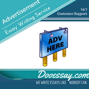 Advertisement Essay Writing Service