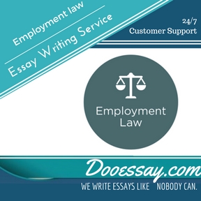 Employment law Essay Writing Service