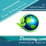Environmental Essay Writing Service