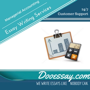 Managerial Accounting Essay Writing Services