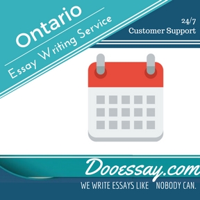 Ontario Essay Writing Service